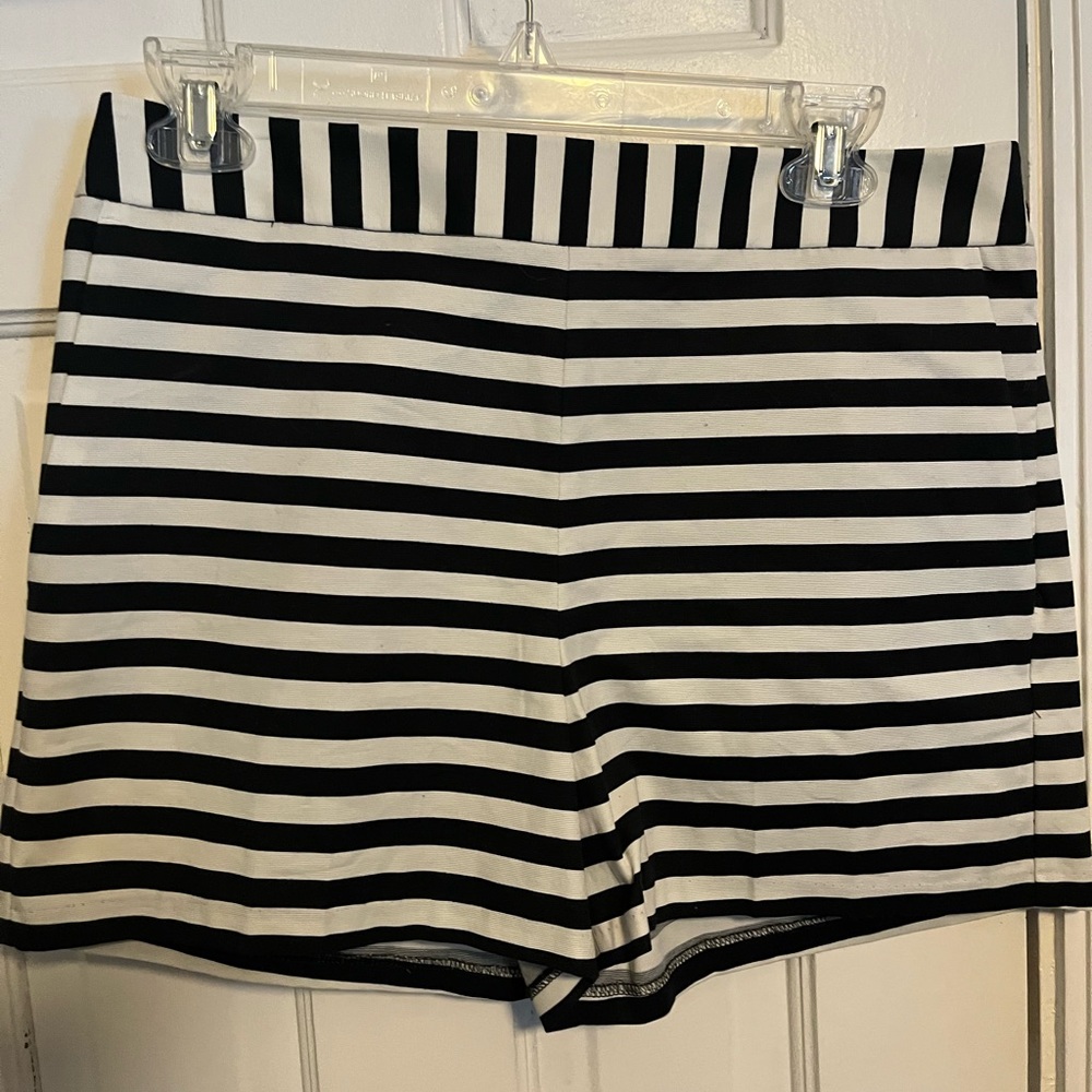 Express striped shorts